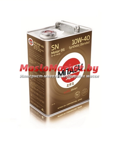 MITASU 10W-40 MOTOR OIL 4L MJ-122A-4 MITASU 10W-40 MOTOR OIL 4L MJ-122A-4